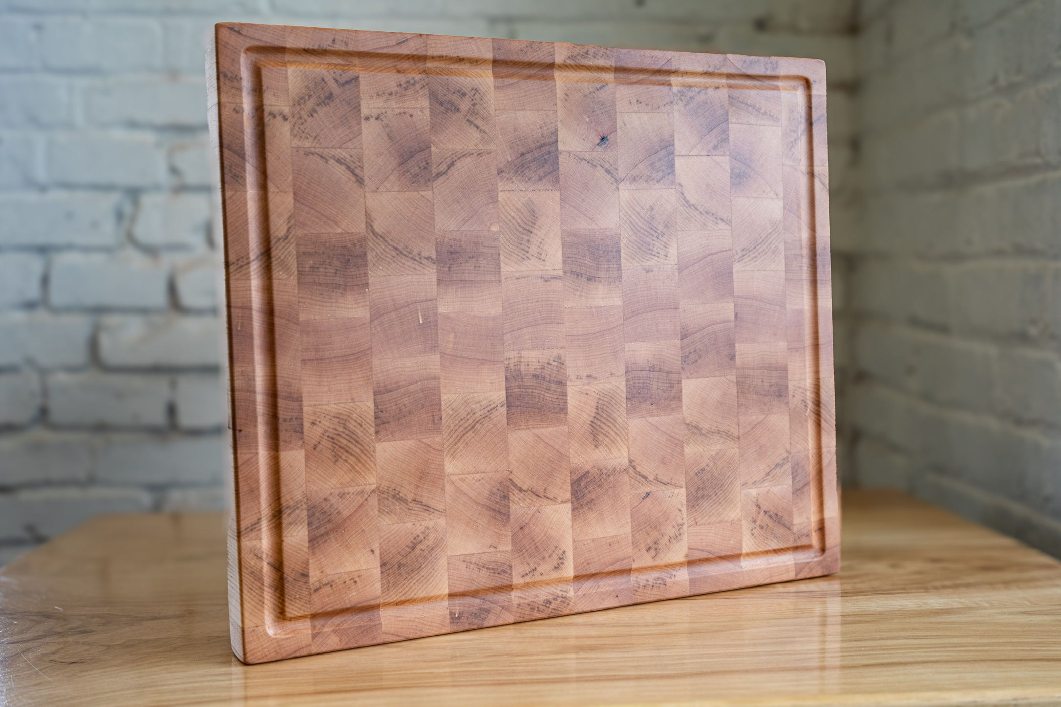 Handmade Hard Rock Maple End Grain Cutting Board